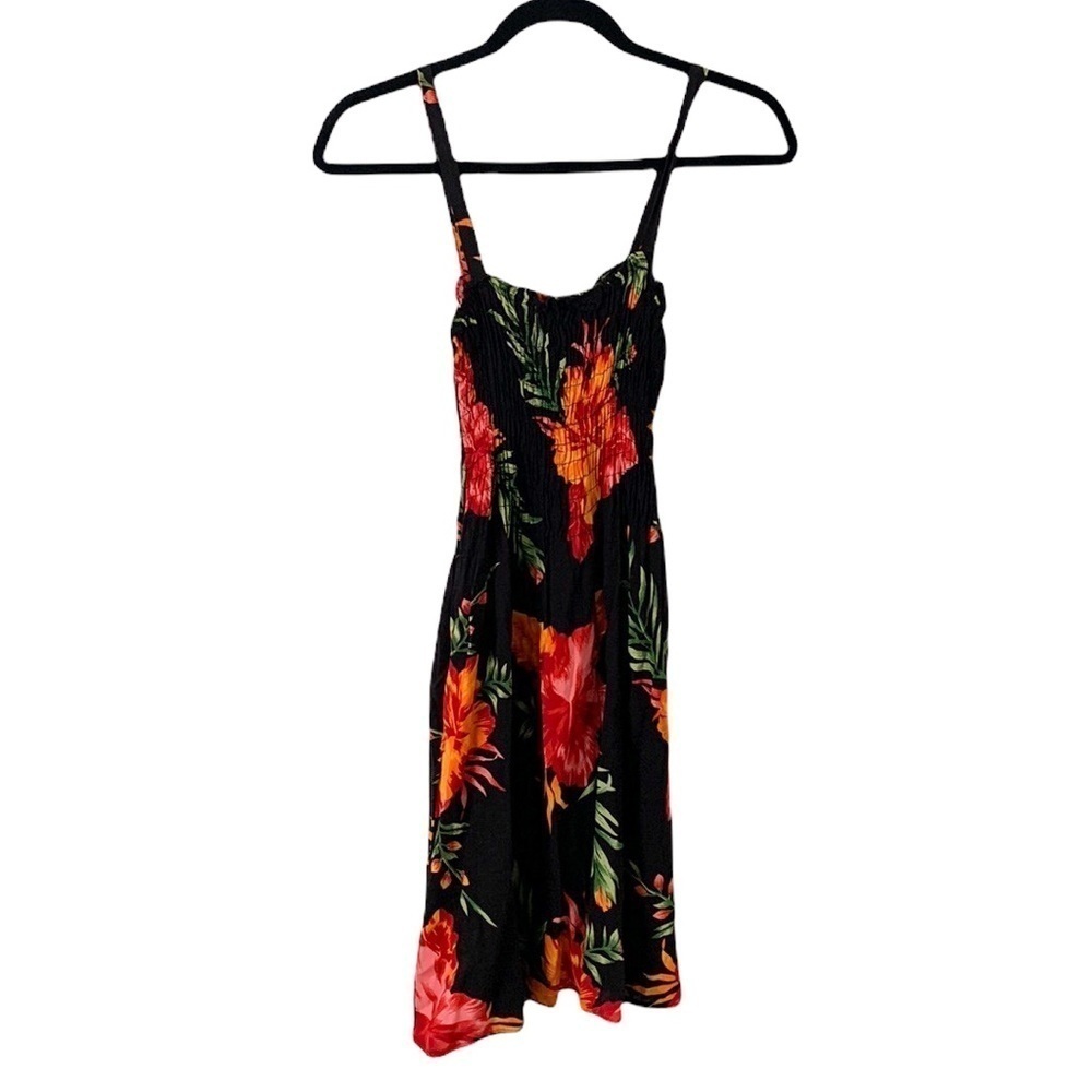 National For Her Black Floral Dress
